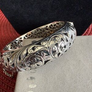SILPADA “Forever Stunning “ bracelet with intricate detailed filigree work